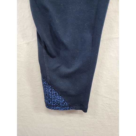 NWOT Tangerine Navy Blue Capri Athletic wear Sz M - Picture 3 of 8